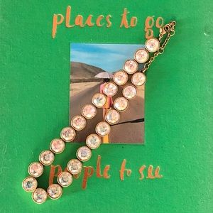 J.Crew Iridescent Dot Necklace